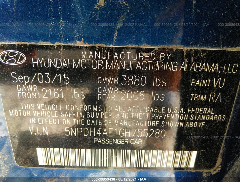 5NPDH4AE1GH755280