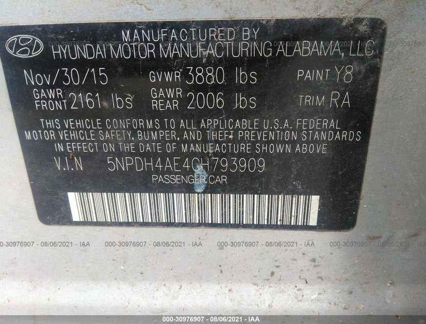 5NPDH4AE4GH793909