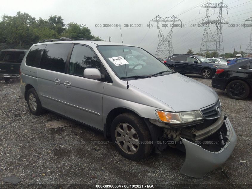 2002 Honda Odyssey Ex-L W/Leather VIN: 2HKRL18962H500709 Lot: 40687700