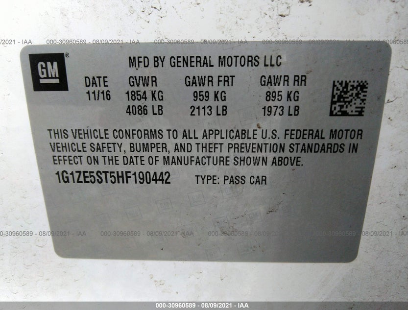 1G1ZE5ST5HF190442