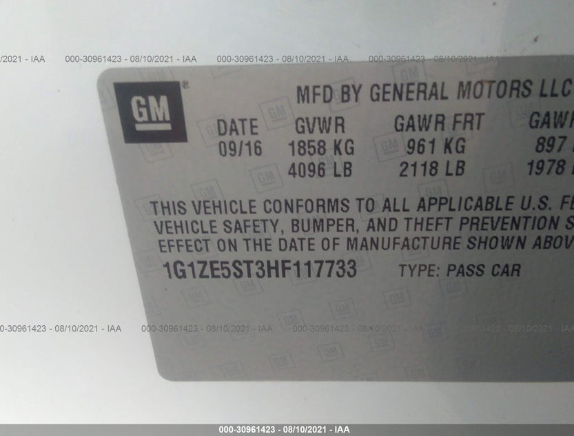 1G1ZE5ST3HF117733