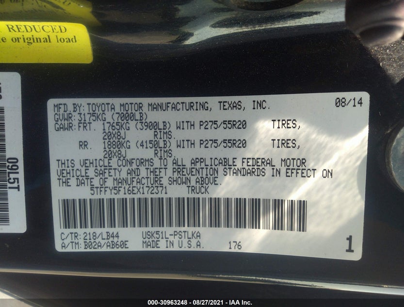 5TFFY5F16EX172371