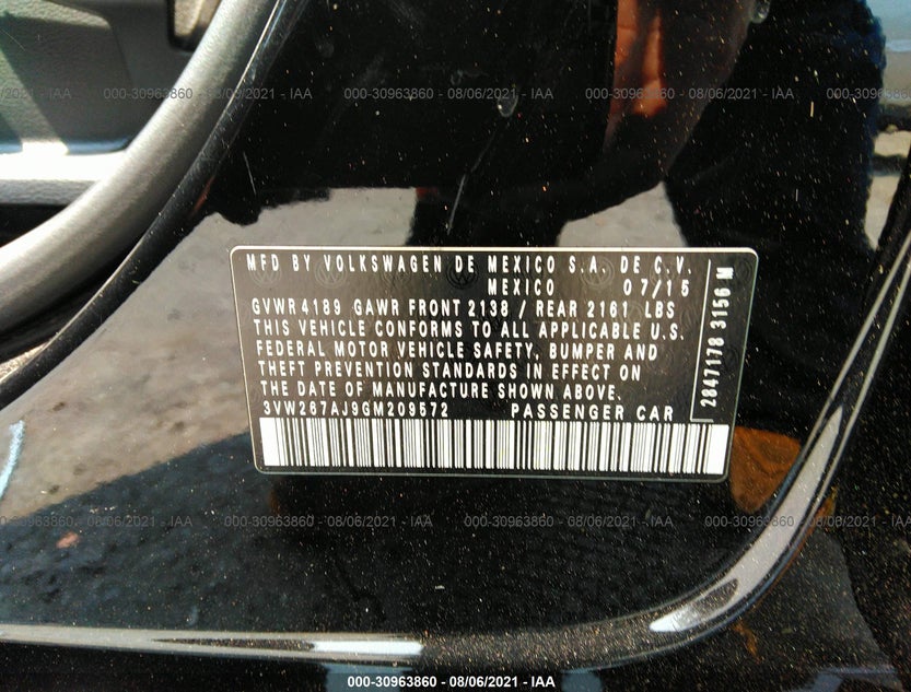 3VW267AJ9GM209572