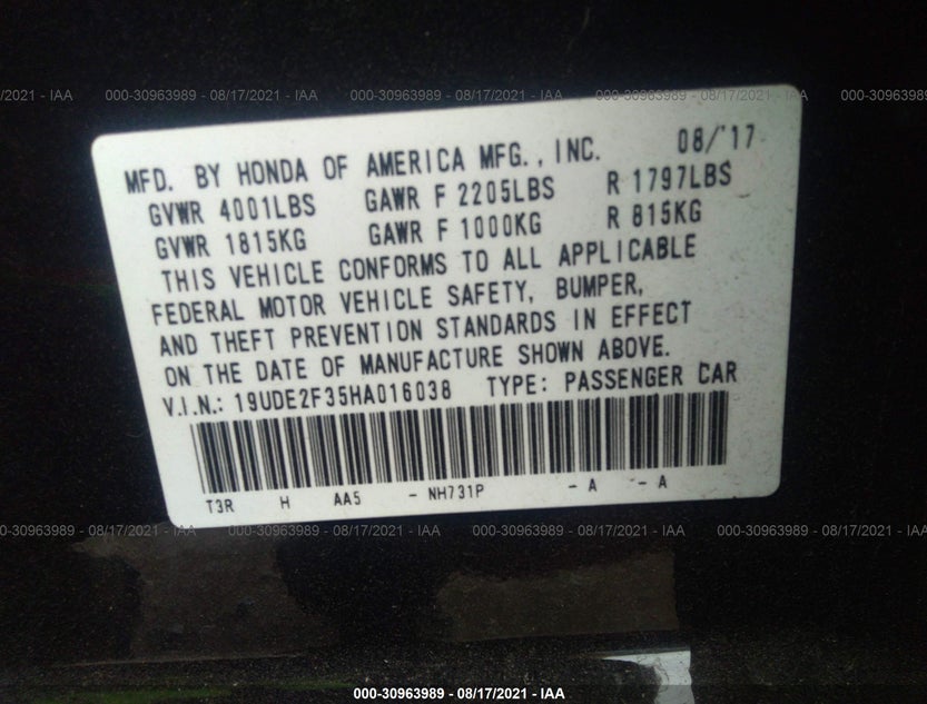 19UDE2F35HA016038