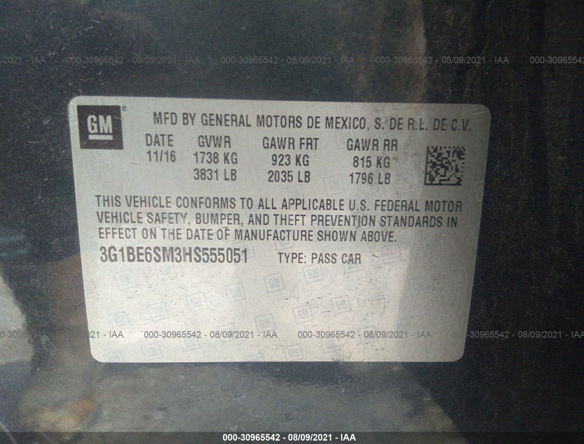 3G1BE6SM3HS555051