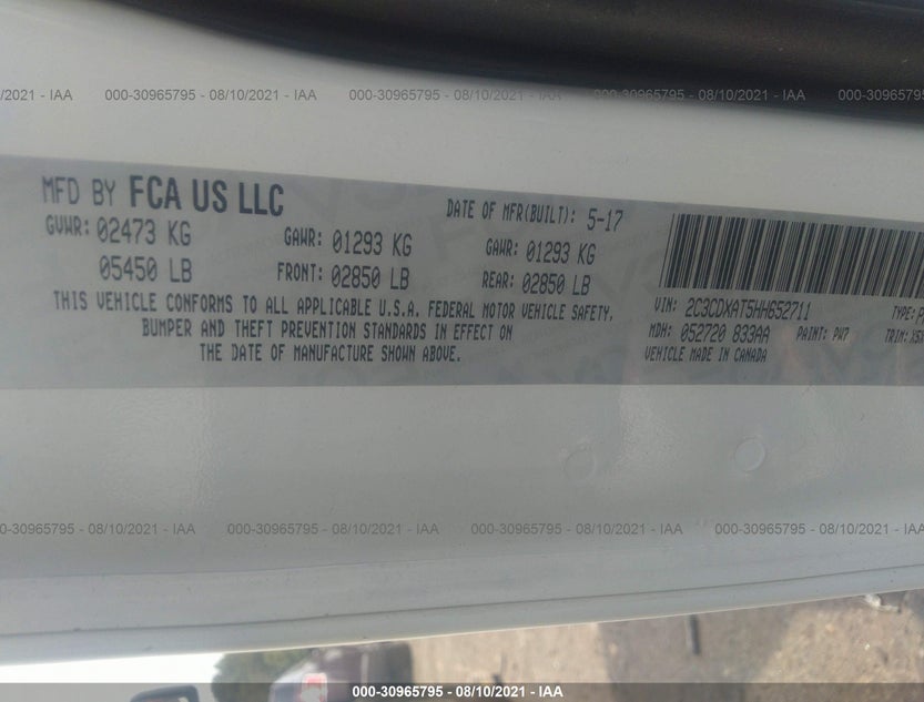 2C3CDXAT5HH652711