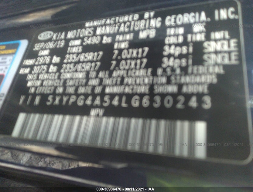 5XYPG4A54LG630243