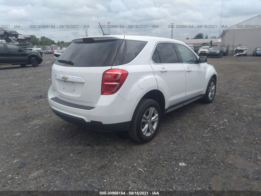 VIN 2GNALBEK2H1540054 2017 CHEVROLET EQUINOX no.4