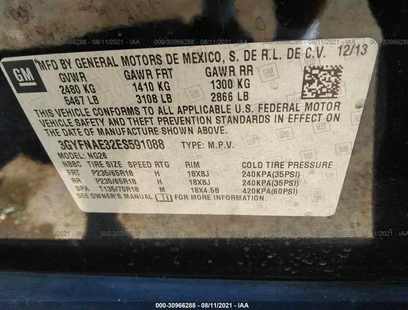 3GYFNAE32ES591088