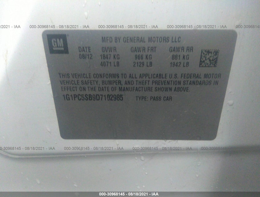 1G1PC5SB9D7102985