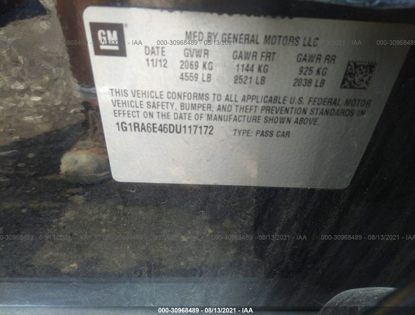 1G1RA6E46DU117172