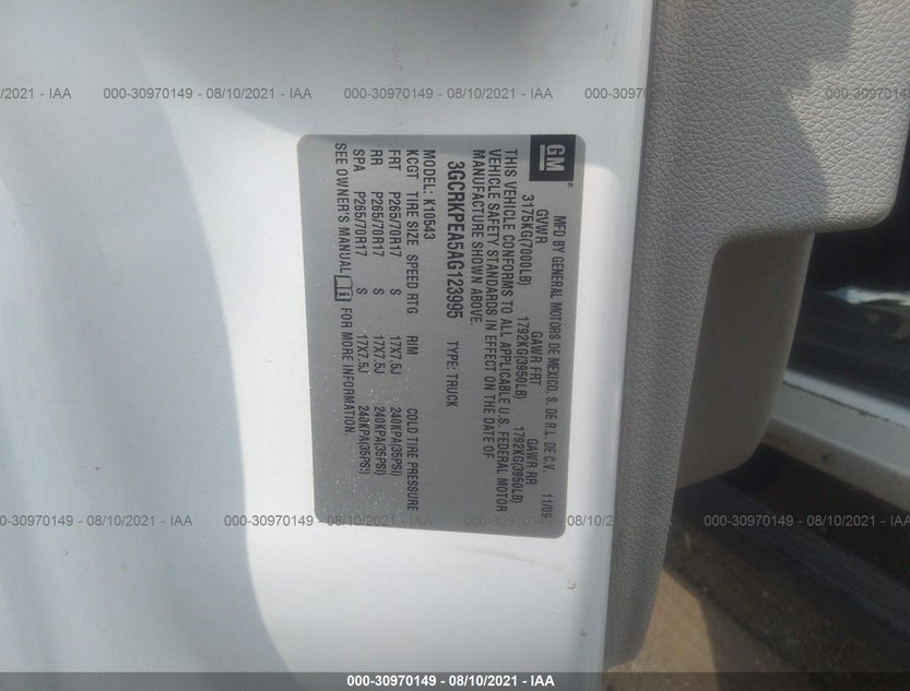 3GCRKPEA5AG123995