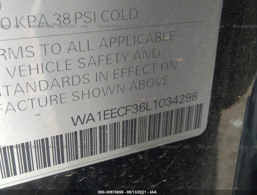 WA1EECF36L1034298 фото 9