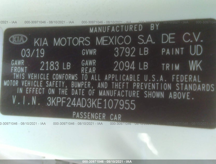 3KPF24AD3KE107955