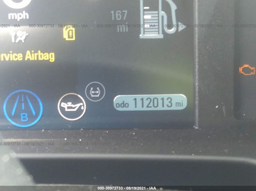 2012 Chevrolet Volt VIN: 1G1RH6E46CU118798 Lot: 30972733