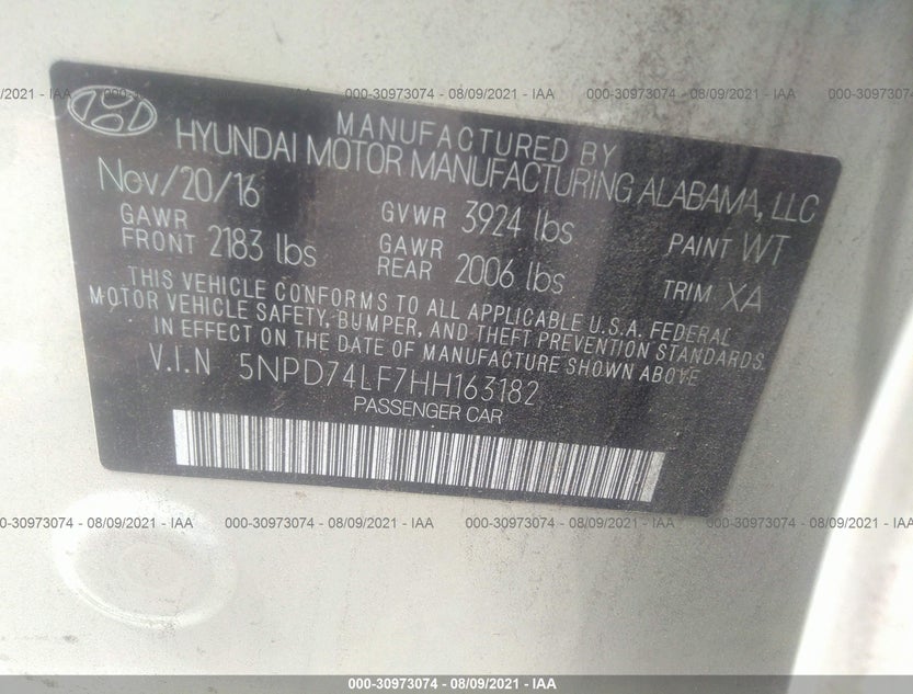 5NPD74LF7HH163182