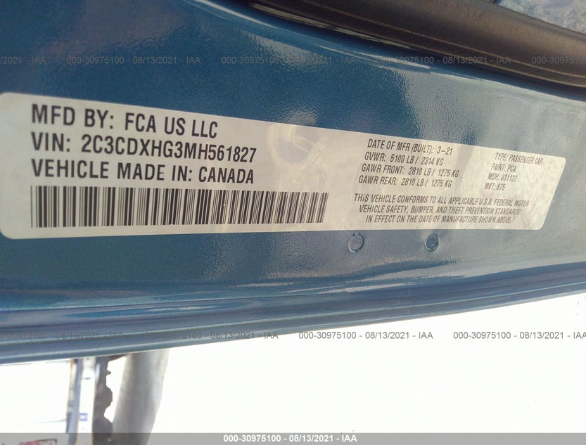 2C3CDXHG3MH561827