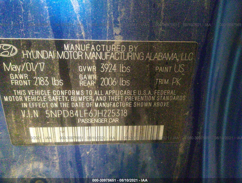 5NPD84LF6JH225318