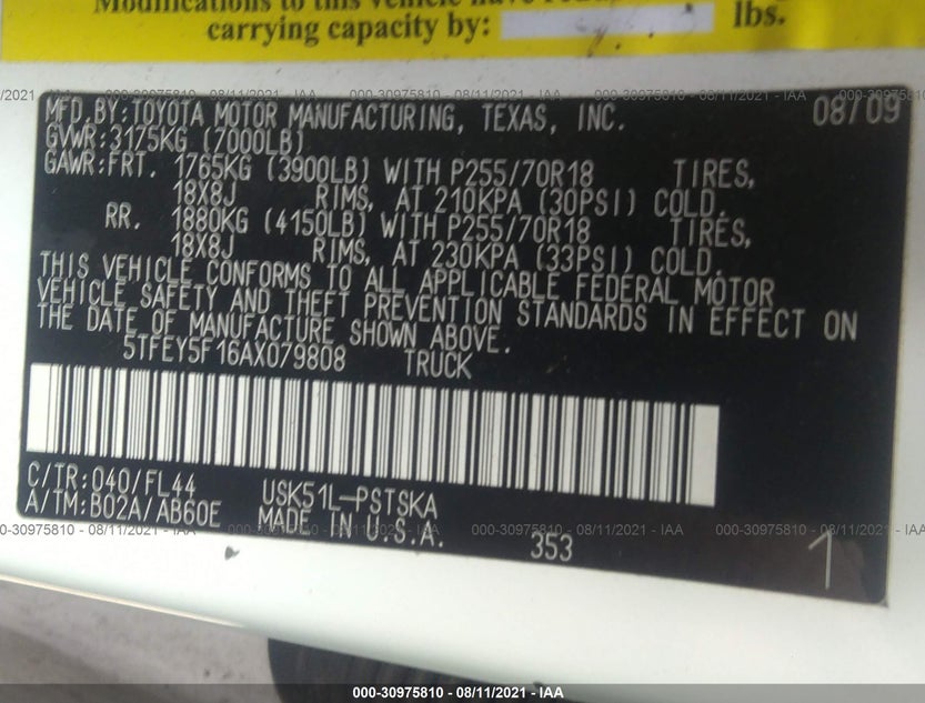 5TFEY5F16AX079808