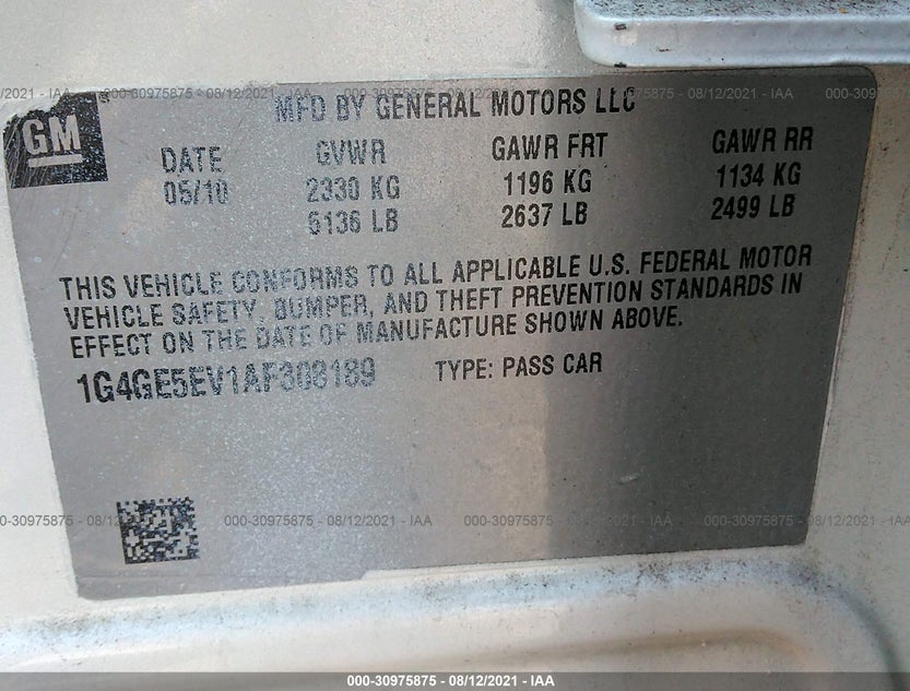 1G4GE5EV1AF308189