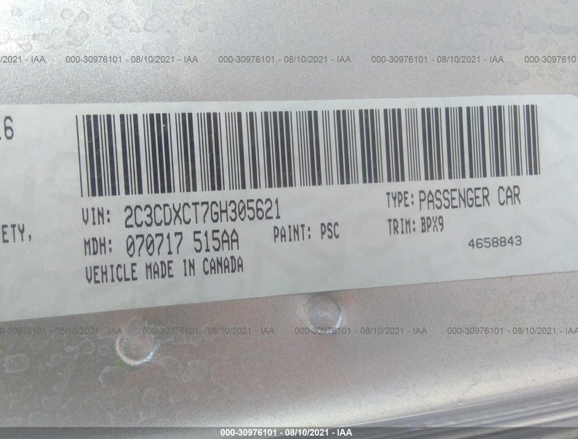 2C3CDXCT7GH305621