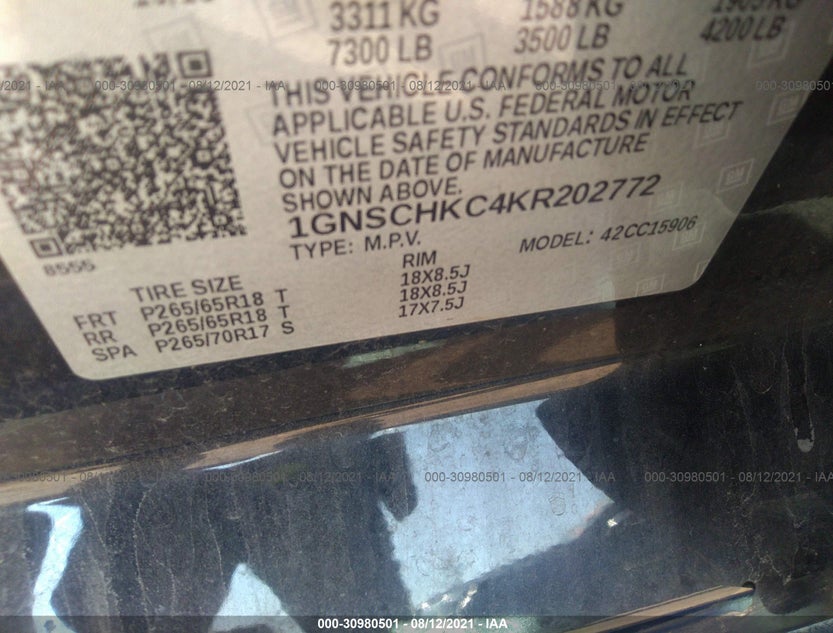 1GNSCHKC4KR202772