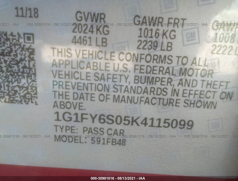 1G1FY6S05K4115099