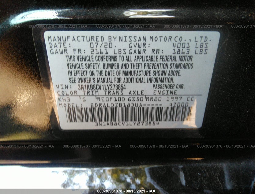 3N1AB8CV1LY273854