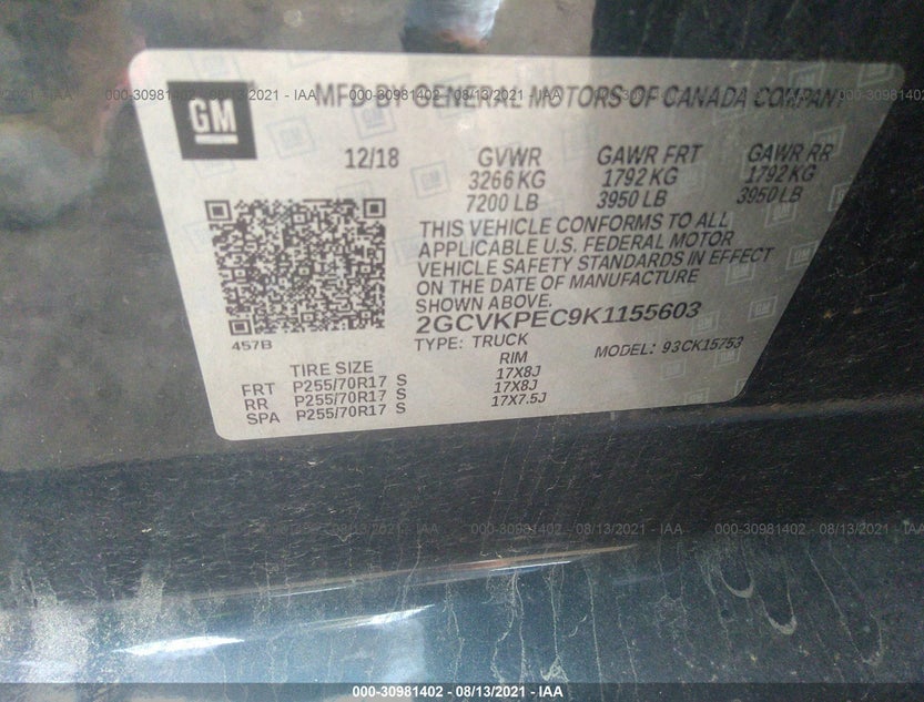 2GCVKPEC9K1155603