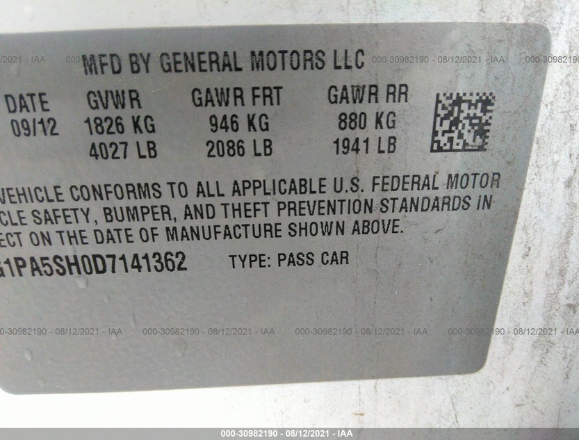 1G1PA5SH0D7141362