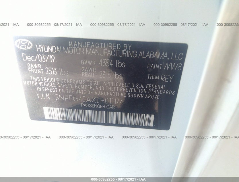 5NPEG4JAXLH011174