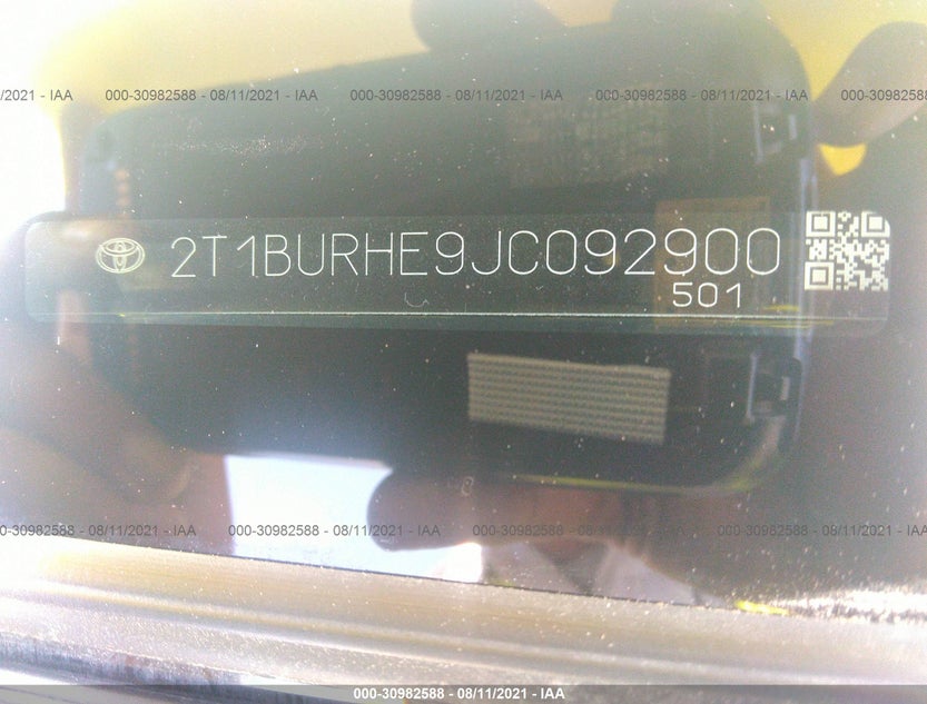 2T1BURHE9JC092900