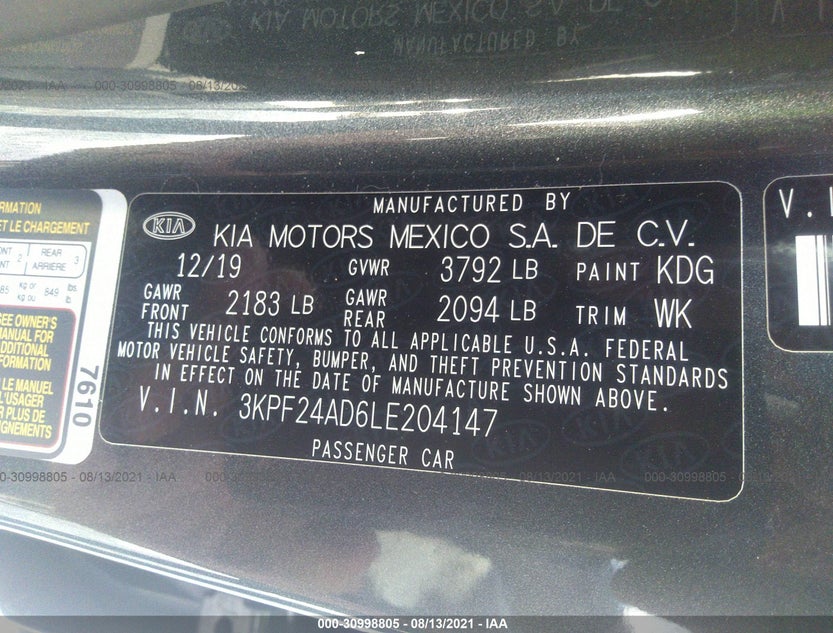 3KPF24AD6LE204147