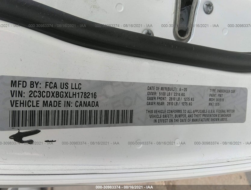 2C3CDXBGXLH178216