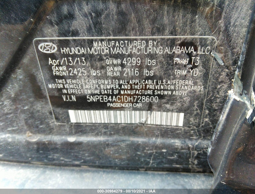 5NPEB4AC1DH728600