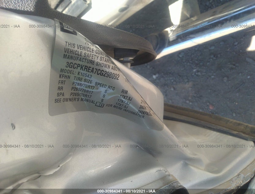 3GCPKREA7CG298092