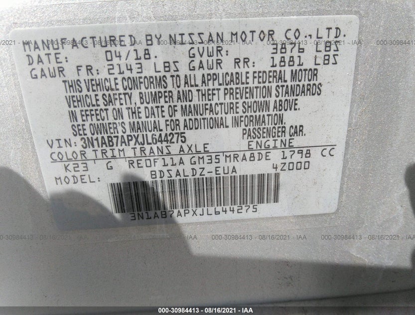 3N1AB7APXJL644275