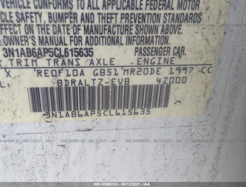 3N1AB6AP5CL615635