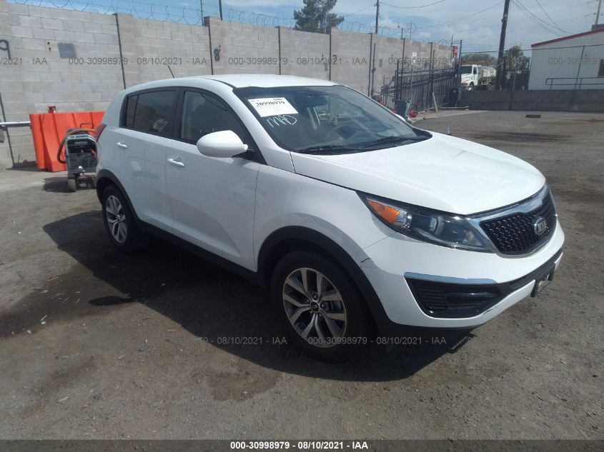 2016 Kia Sportage Lx VIN: KNDPB3AC3G7871396 Lot: 30998979