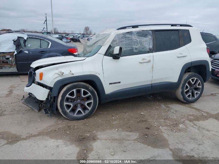 2015 Jeep Renegade Latitude VIN: ZACCJBBT8FPB82112 Lot: 30985985