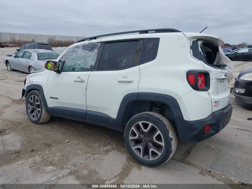 2015 Jeep Renegade Latitude VIN: ZACCJBBT8FPB82112 Lot: 30985985