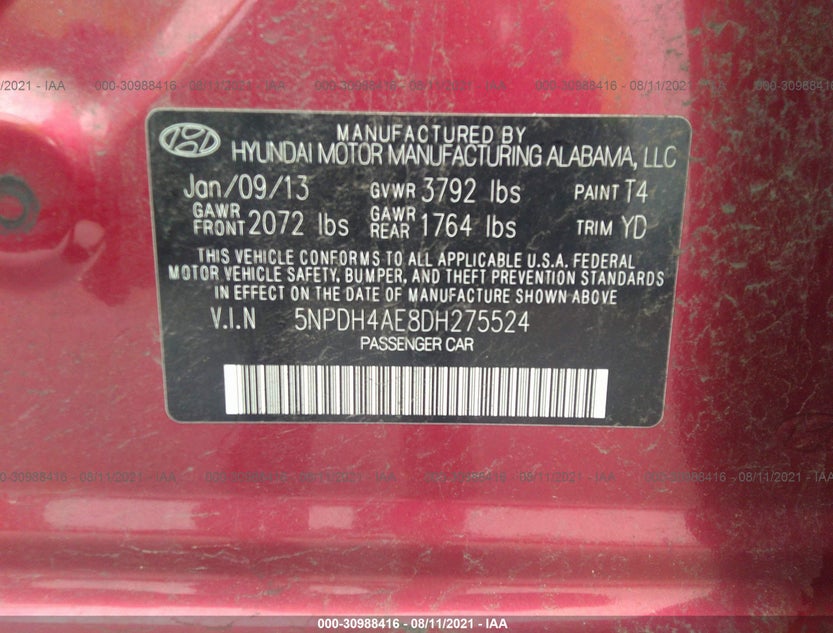 5NPDH4AE8DH275524