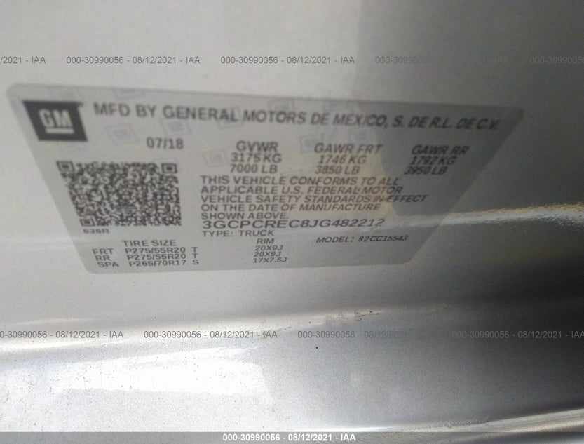 3GCPCREC8JG482212