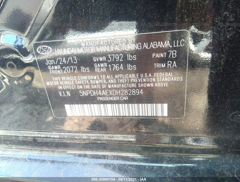 5NPDH4AEXDH282894