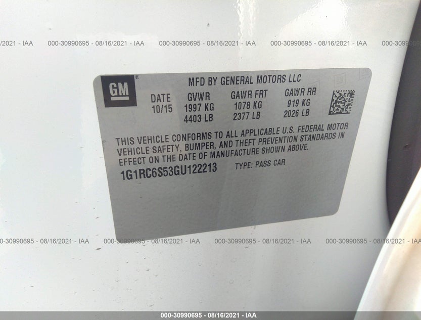 1G1RC6S53GU122213