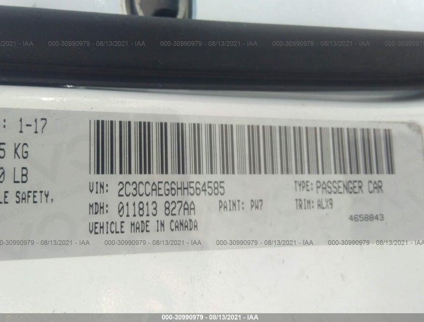 2C3CCAEG6HH564585