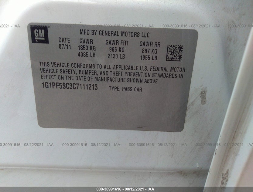 1G1PF5SC3C7111213