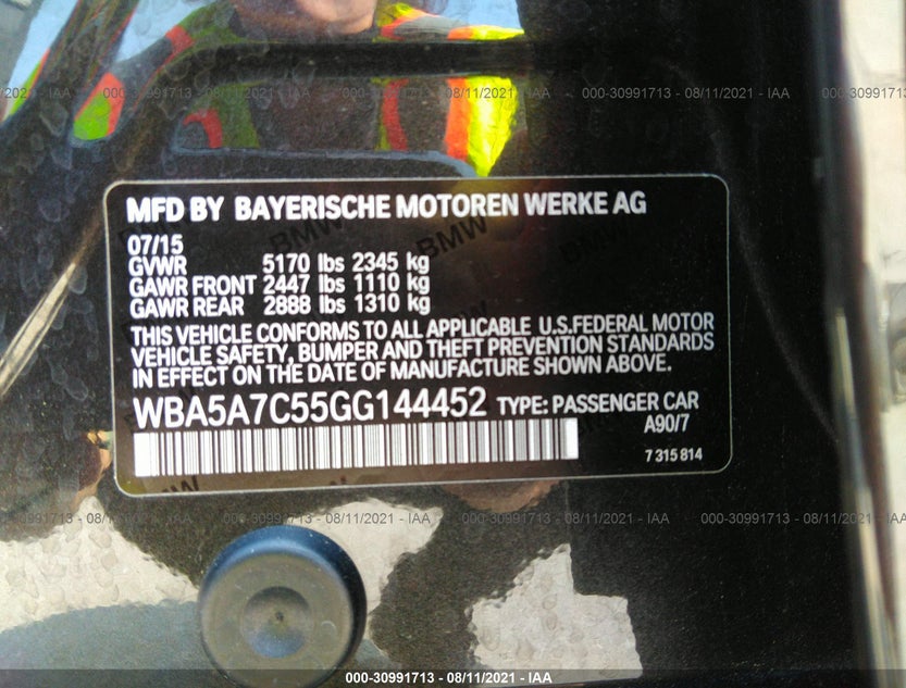 WBA5A7C55GG144452