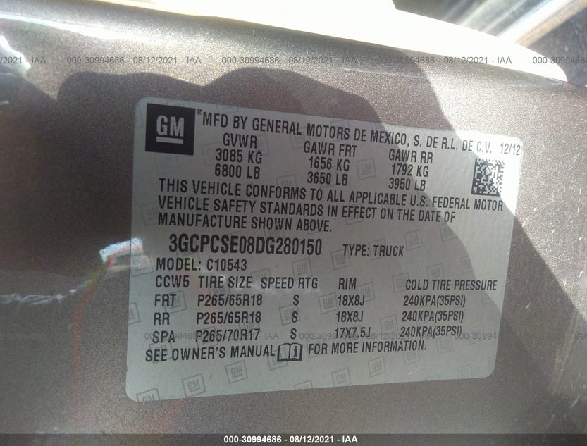 3GCPCSE08DG280150