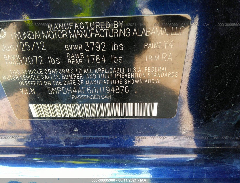 5NPDH4AE6DH194876